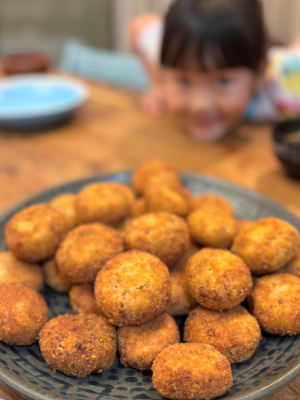 我が家のコロッケ「おふくろ認定」