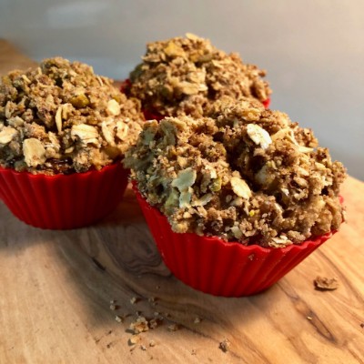 素朴な焼き色、ざくっとクランブル🌾