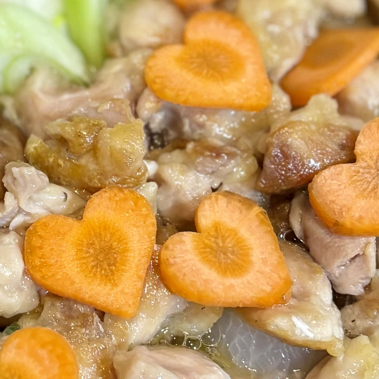 ハートフルなネギ塩鍋